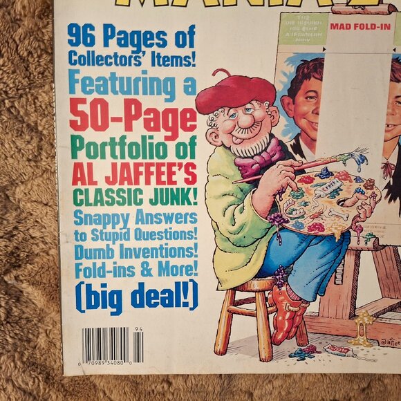 7 Mad Magazines From 1988, 1989, 1990, 1991, 1993 - Picture 14 of 16